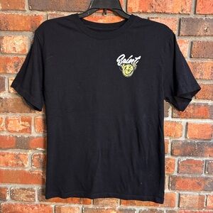 Hustle kids boys Saint bear graphic short sleeve t-shirt black L(14-16)